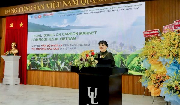 Phát triển thị trường carbon: Khởi đầu từ hành lang pháp lý